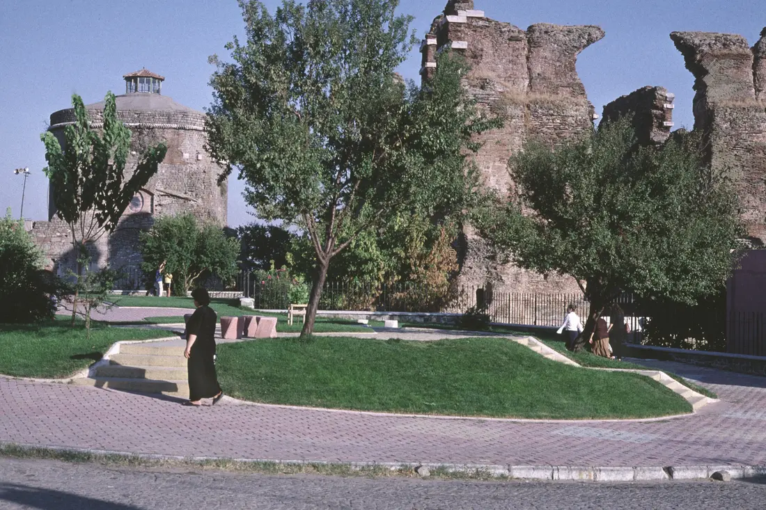 The Red Basilica at Pergamon in Bergama, İzmir Province, Türkiye